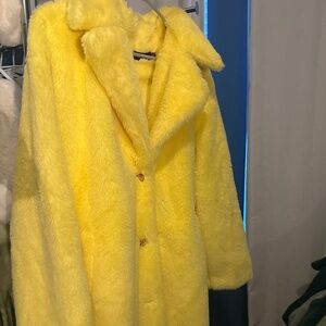 Daisy Street Faux Fur Coat